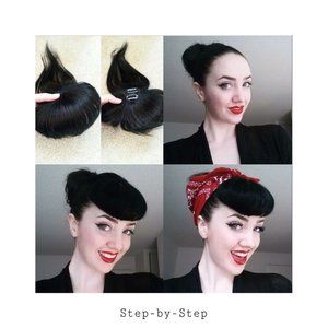 Classy Rebel clip-in Deluxe Betty bang
